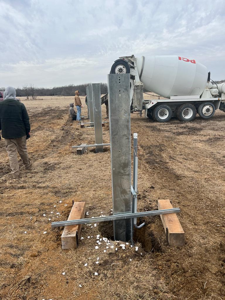 Kansas Solar Systems Ground mount Installation