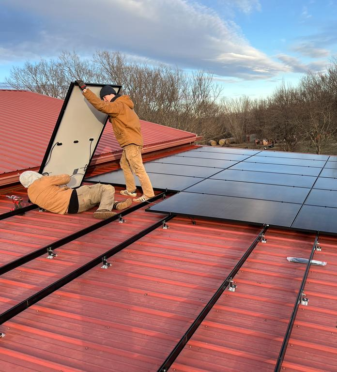 Solar install member & journeyman roof solar Kansas